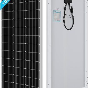 Renogy 100W Solar Panel 12 Volt High-Efficiency Monocrystalline Module